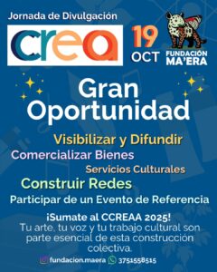 ¡Imperdible! Jornada de divulgación crea: el evento clave para visibilizar y fortalecer la cultura en la ciudad
