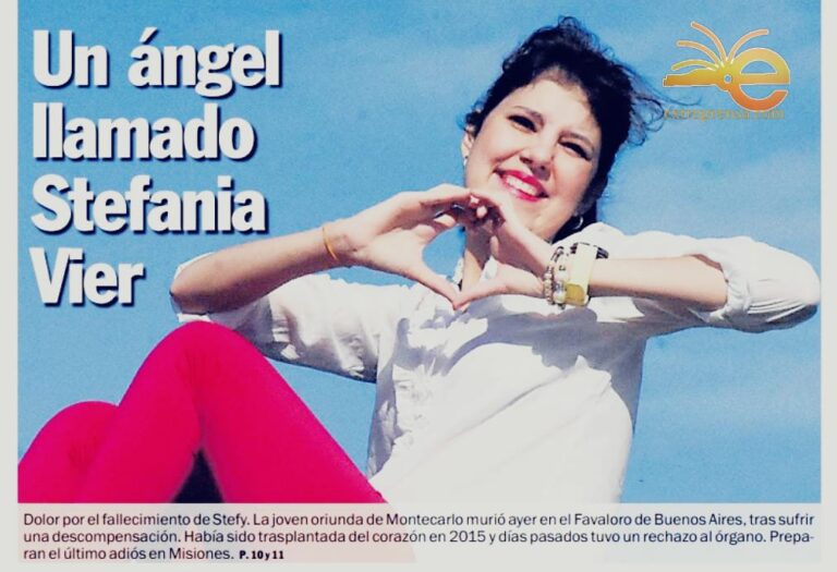 Eterna la sonrisa de Stefi: 8 años de un legado de amor y donación de órganos.